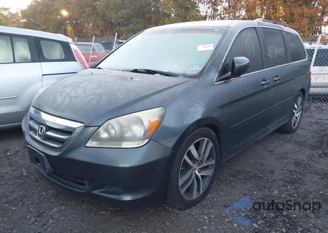 2006 Honda Odyssey Ex-L из США, поврежденный, VIN 5FNRL38796B460253